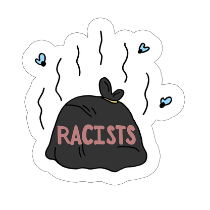 sticker racists