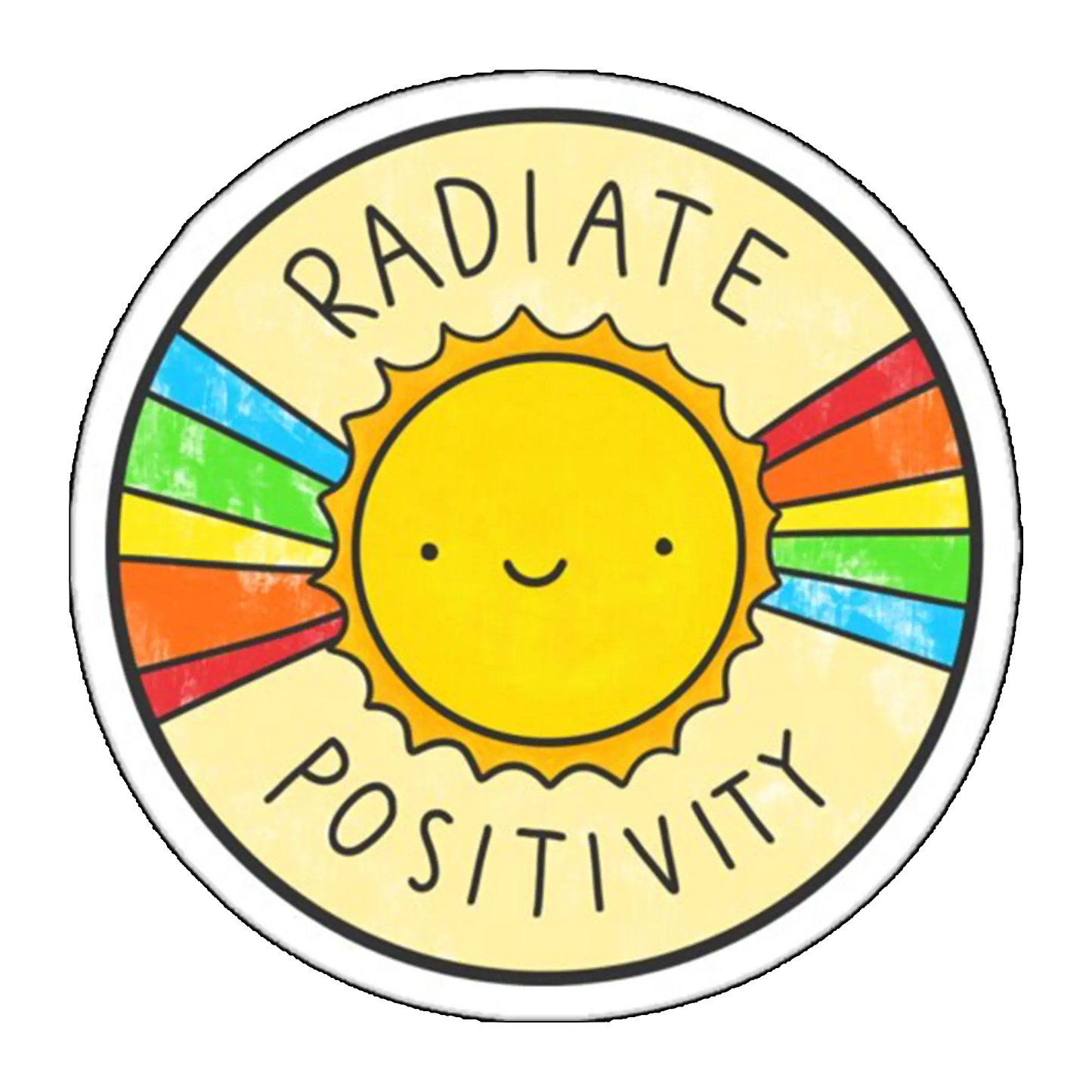 Sticker Radiate Positivity