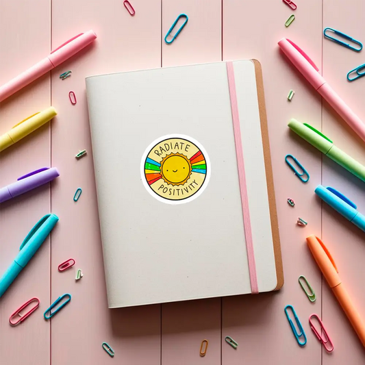 Sticker Radiate Positivity