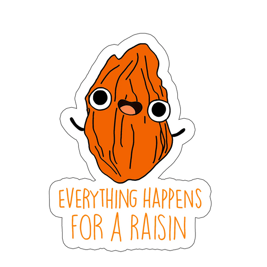 sticker raisin pun