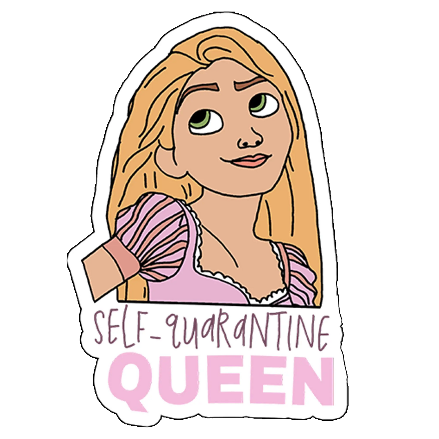 sticker rapunzel