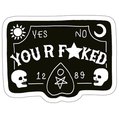 sticker realistic board