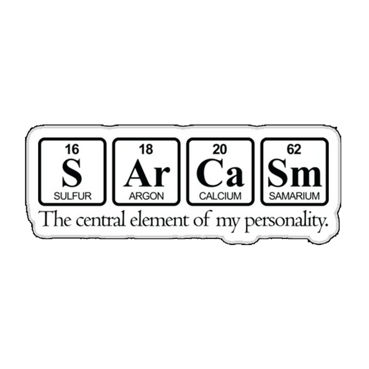 Sticker sarcasm chimic
