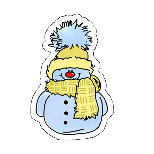 sticker snowman