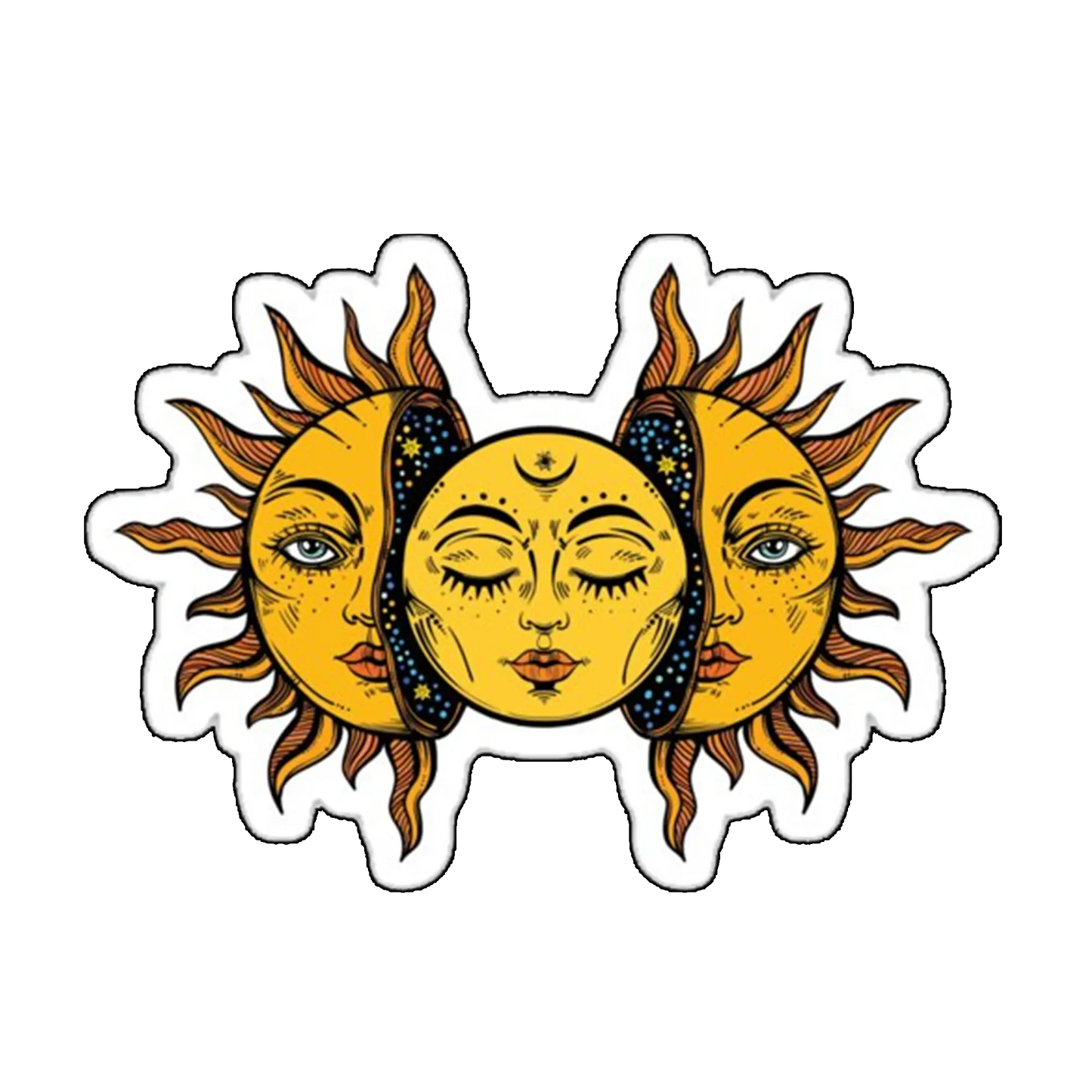 Sticker soare