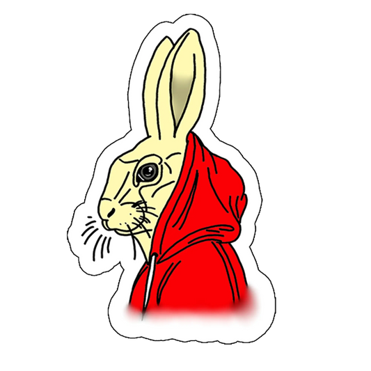 sticker street_rabbit