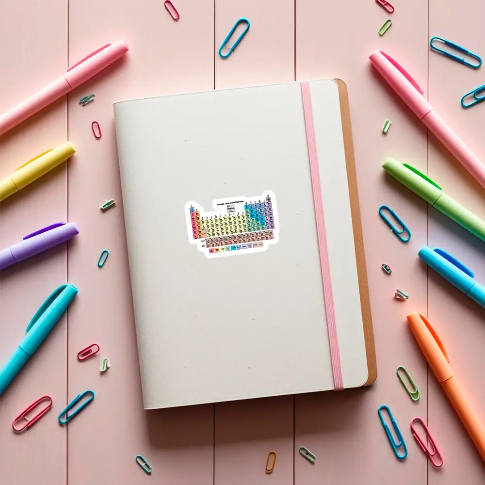 Sticker tabel periodic