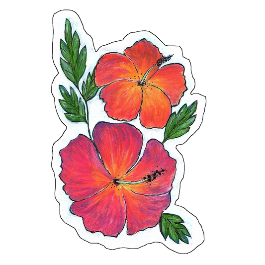 sticker trandafiri japonezi