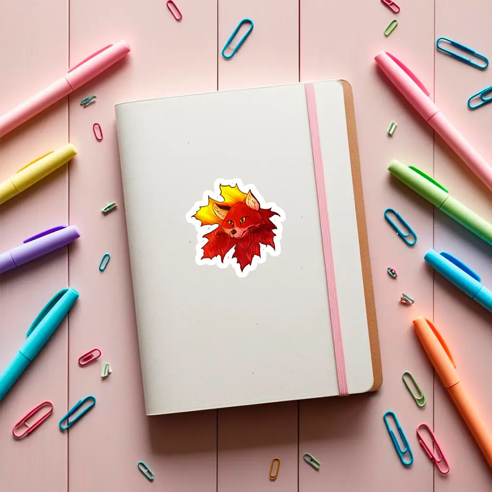 Sticker vulpe la panda