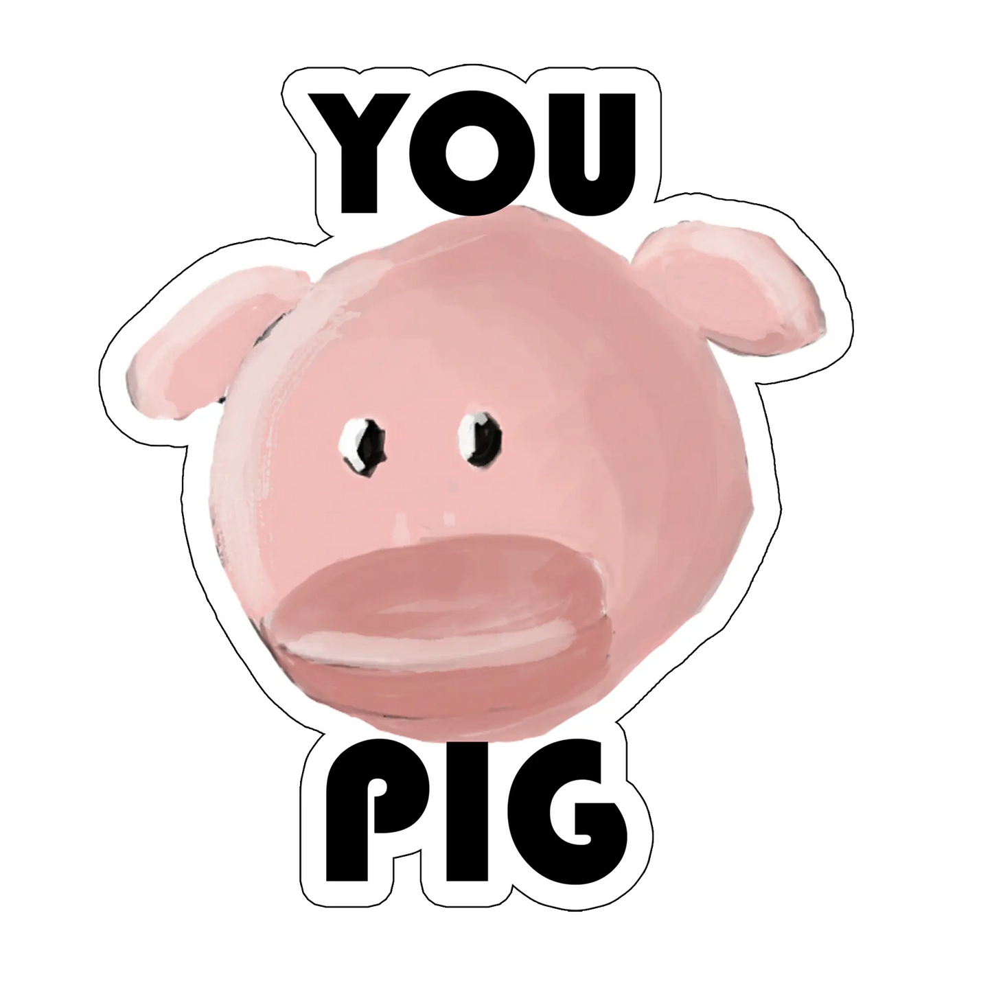 sticker you pig