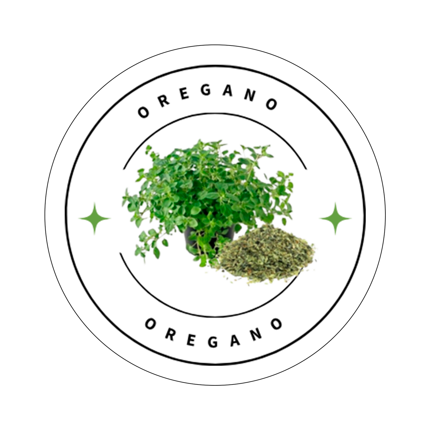 sticker condiment oregano